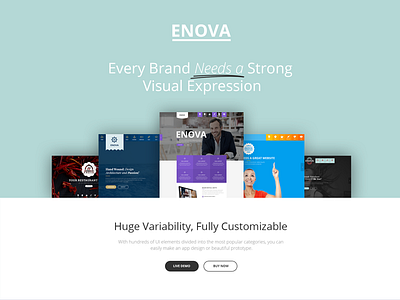 Enova Bundle bundle clean minimal multi purpose stylish themes wordpress