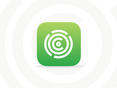 Bike Sharing App Icon app icon branding green mobile sketch