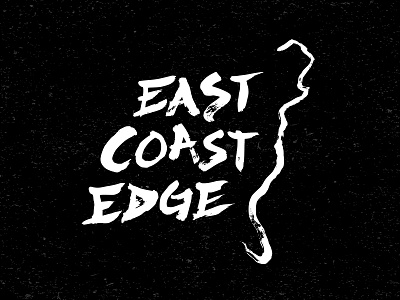 East Coast Edge handlettering illustration lettering