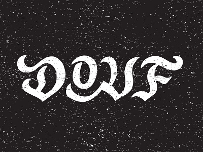 DoVF handlettering lettering