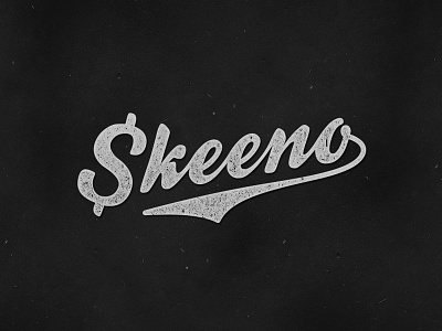 Skeeno lettering logo type