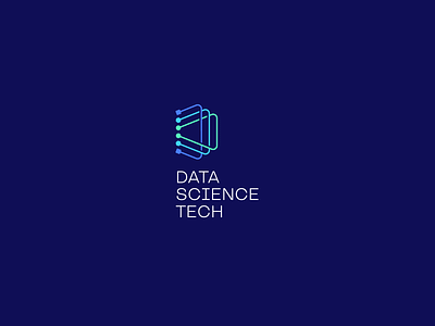 Data Science Tech design logo logotype sign