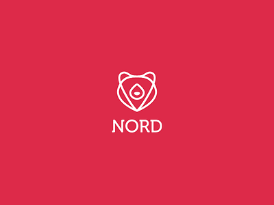 Nord Bear bear logo logotype nord