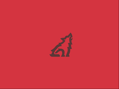 Wolf hound logo logotype wolf