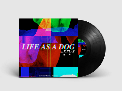 Life As A Dog album art artwork cover cover art cover design covers design effect photoshop rgb