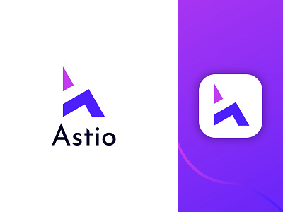 Modern Logo - Astio Modern Logo Design for consulting business