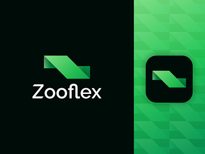 Modern Logo - Zooflex  Modern Logo Design for Natural Company