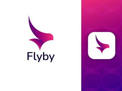 Modern Logo - FlyBy Modern Logo Design | App Icon bird bird logo branding branding design business logo colorful icon design logo logo design logo design branding logo exploration logodesign logos logotype minimal minimalist logo modern modern logo vector visual identity