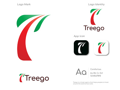 Modern Logo - Treego Modern Logo Design for travel agency