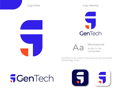 Abstract Logo - GenTech Abstract Logo Design for Tech Company abstract logo branding branding design business logo g letter logo g logo icon design letter g logo logo logo design logo design branding logo exploration logodesign logos logotype minimal minimalist logo modern logo tech logo visual identity