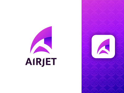 Modern Logo - Airjet Moden Logo Design