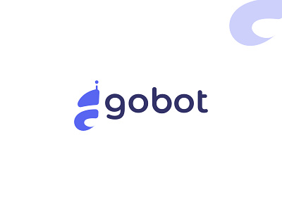 g Modern Logo - Gobot Modern Logo Design for Bot Company