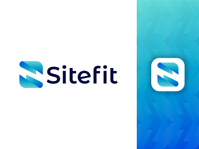 S Modern Logo - Sitefit Modern Logo for Real Estate Business