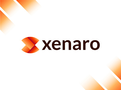 X lettermark | Xenaro Modern Logo Design | Colorful Logo