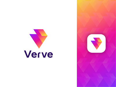 V Modern Logo - Verve Modern Logo Design for Music Company