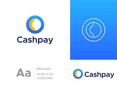 C Modern Logo - Cashpay Modern Logo Design for Payment Business