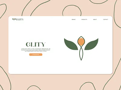 Spa Logo | Minimalist Logo - Glity Logo for Natural Beauty Spa beauty logo brand identity branding feminine logo icon identity logo logo designer logo mark logodesign logos logotype minimalist minimalist logo minimalistlogo modern logo spa logo symbol ui web design