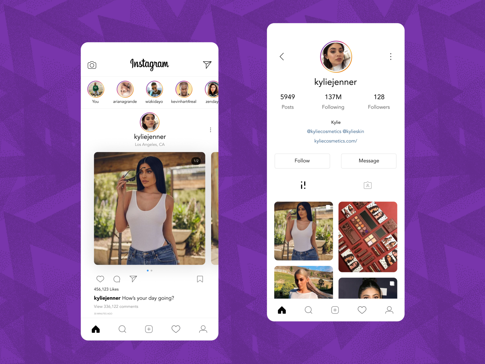 Instagram Mobile App Redesign Concept by Mosope Coker on Dribbble