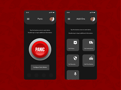 Emergency Response Mobile App Concept