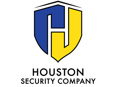 Houston Security Company Logo branding design graphic design logo