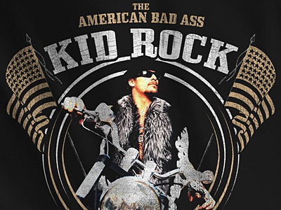 Kid Rock band bike design graphic graphic tee jeff jeff rigsby kid rock merch motorcycle music photo rigsby t shirt
