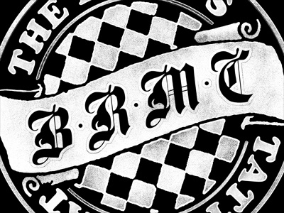 Black Rebel Motorcycle Club band black rebel motorcycle club brmc checker design graphic graphic tee jeff jeff rigsby merch music neutral rigsby t shirt