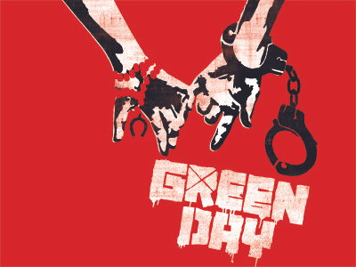 Green Day band banksy design graphic graphic tee green day jeff jeff rigsby merch music rigsby t shirt