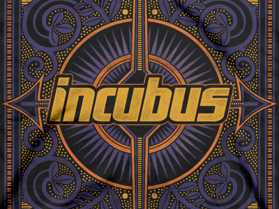 Incubus band design graphic graphic tee incubus jeff jeff rigsby merch music ornate rigsby t shirt