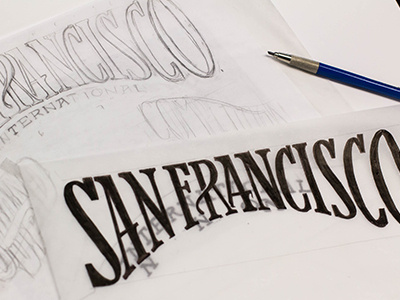 SF International Comedy Competition chemistry comedy hand drawn type handlettered handlettering lettering san francisco sketches typography wip