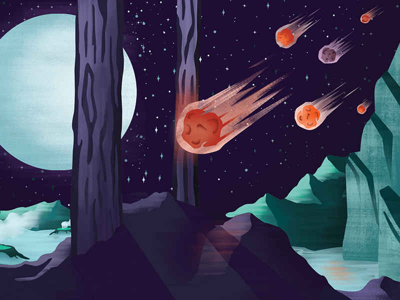 Sci-Fi Film Festival 2 illustration texture sci fi science space film festival