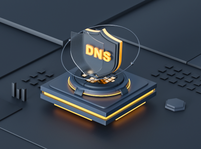 高防DNS解析banner design illustration ui