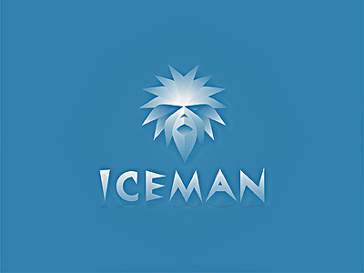 Icemanblu2 iceman logo