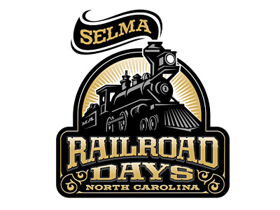 Selma RR Days logo logomotive railroad days selma steam train