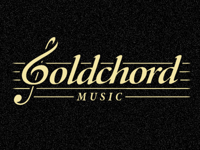 Goldchord chord gold logo logomotive music