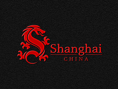 Shanghai c china dragon logo logomotive s shanghai