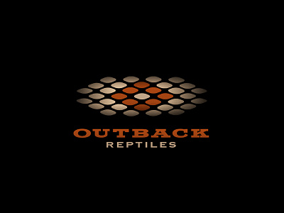 Outback Reptiles diamond logo logomoitve o reptile snake