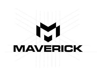 Maverick logo logomotive m maverick