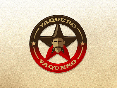 Vaquero badge cowboy logo logomotive sheriff vaquero