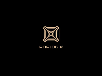 ANALOG X analog logo logomotive x