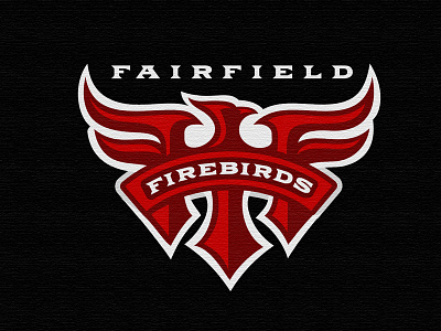 Fairfield Firebirds. bird erickson. ff firebirds logo logomoitve mike