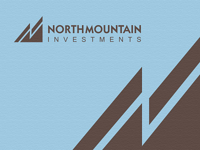 NorthMountain investments. logo logomotive m mountain n north