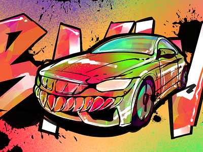 BMW M4-Try a new style 插图