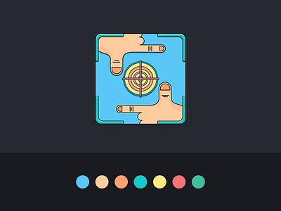 Camera icon app design icon illustration ui