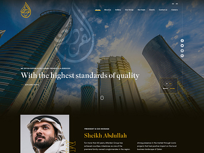 Al-Fardan design dubai ministry ui ux web website design