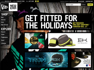 New Era Holiday approved site update