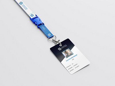 ID Card Design branding graphic design illustration mock up