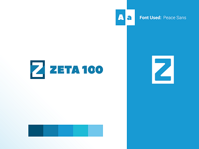 Zeta 100 Logo Concept