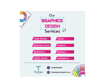 Graphic Design Services branding design graphicdesign logo trapdesigner typography