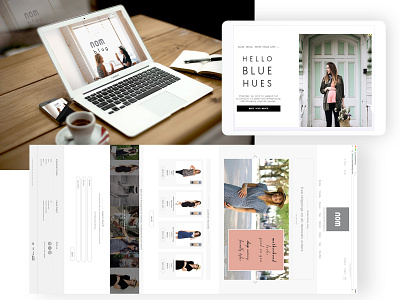 Web Mockups design for eCommerce