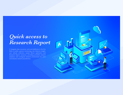 Applied research department illustration design 品牌 图标 插图